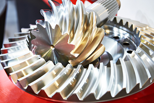 Bevel gear gearbox type in the parts store