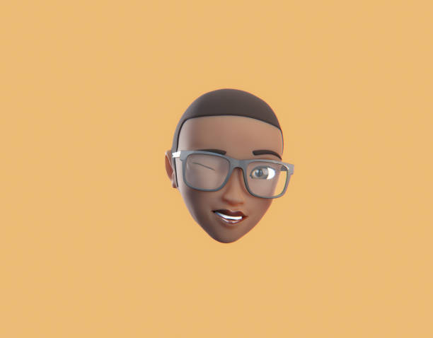 istock Cute avatar, an emoji winking 1519556135