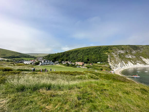 istock Lulworth Cove and beach view 1519631491