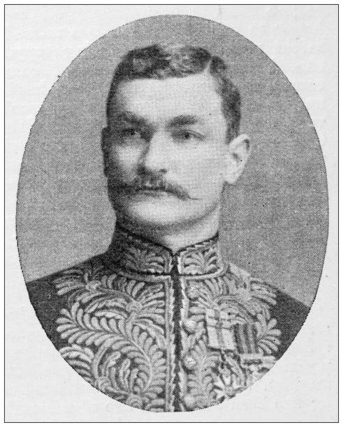 istock Antique image from British magazine: Lieutenant Colonel Sir Henry M'Callum 1519633058