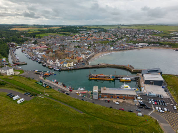 istock Eyemouth Scotland by drone 1519783327