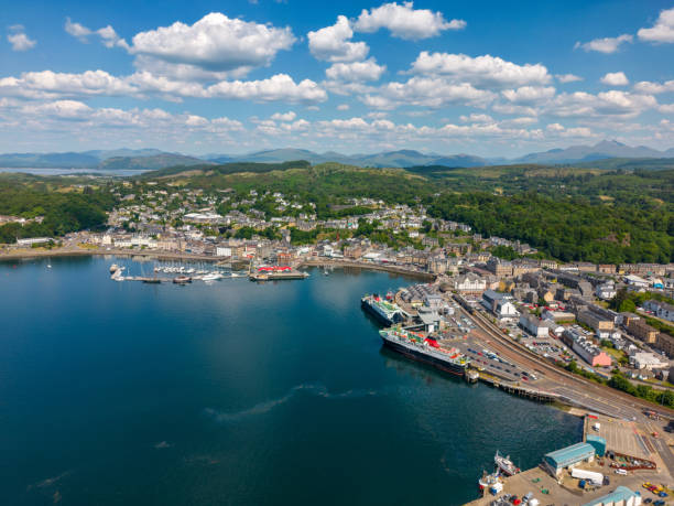 istock Aerial view of Oban 1519815397