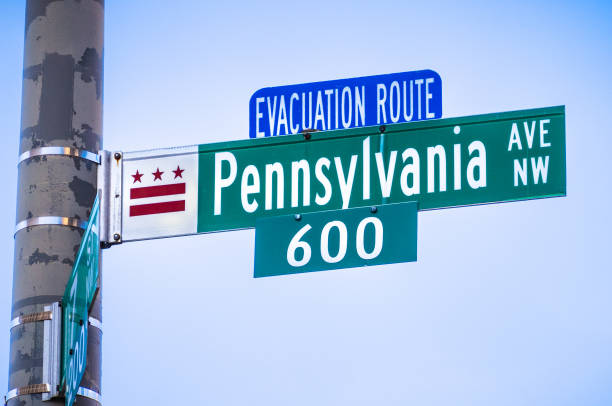 istock Sign for Pennsylvania Avenue in Washington DC 1519840329