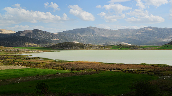 Yarisli Lake in Burdur, Turkey