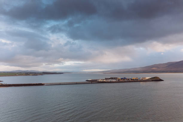 istock Tralee in Ireland from above, dramatic sky, beautiful clouds, sunset 1519863575