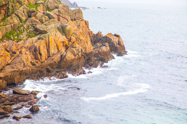 Photo taken in Porthcurno, Cornwall