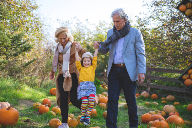 istock Grandparents stay active playing with grandchild 1519887172