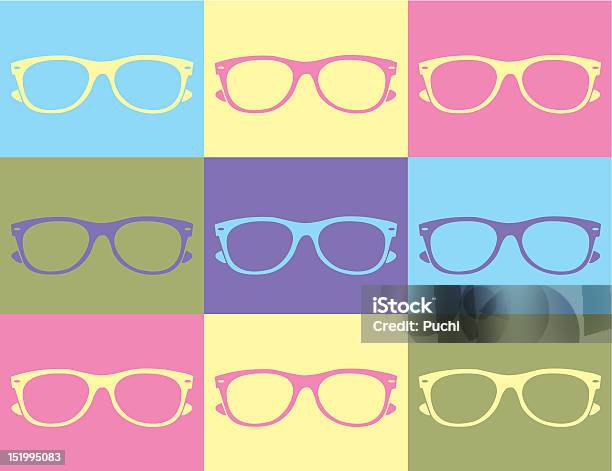 Shades Stock Vektor Art und mehr Bilder von Brille - Brille, Farbton, Gemaltes Bild