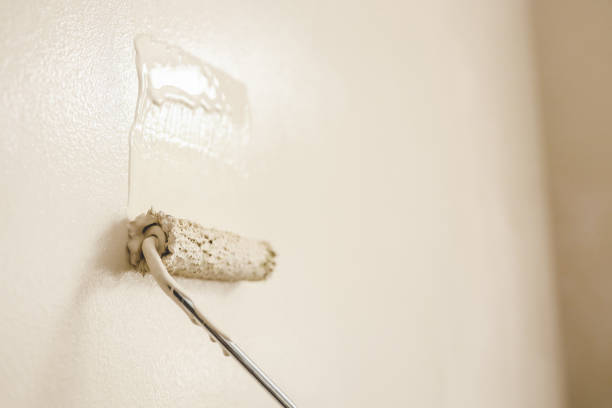 istock Painting the walls of a room. Paint Roller Techniques 1519993803