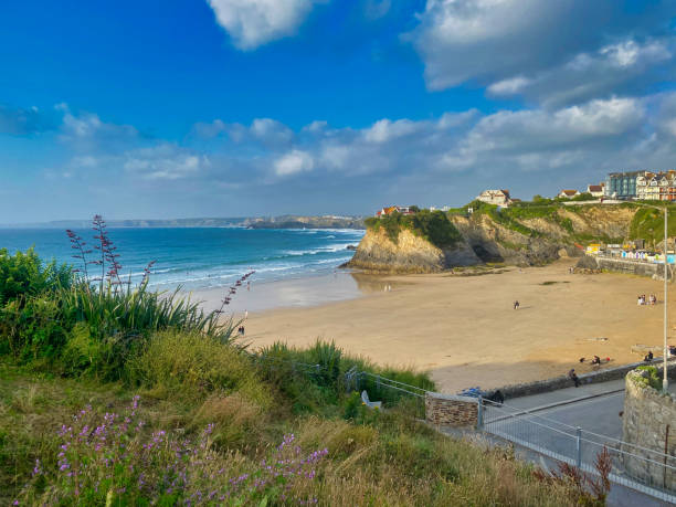 istock Newquay beach and coast in Cornwall 1520045026