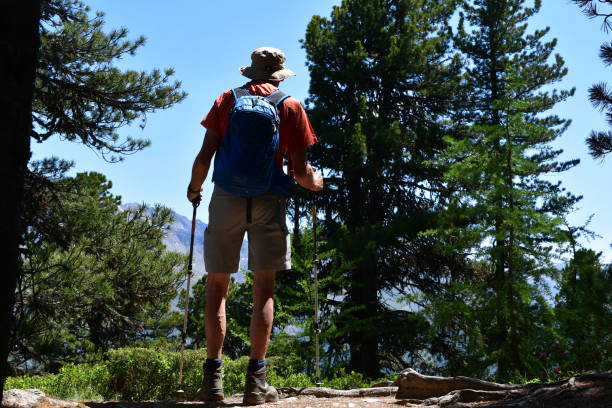 istock Man hiking in Southtyrol 1520065485