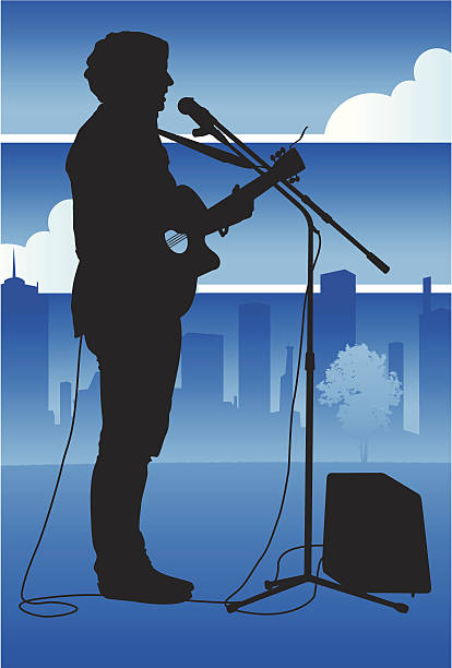 istock female street musician silhouette 152007222