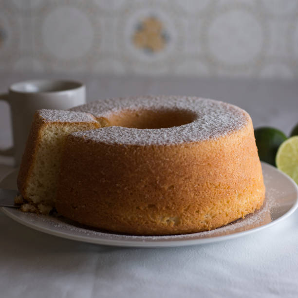 istock lemon cake coated sugar sweet icing on 1520107053