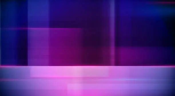 Vector illustration of Retro purple vapor-wave display background