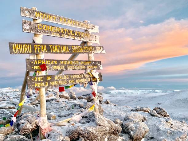 Sunrise on Mount Kilimanjaro