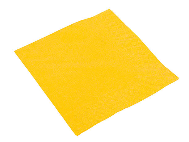 istock Yellow paper napkin 152021297