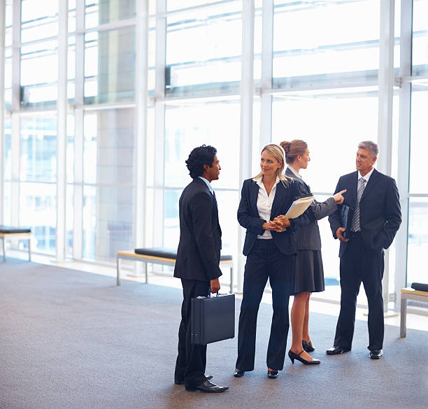 istock Business colleagues discussing with each other 152021960