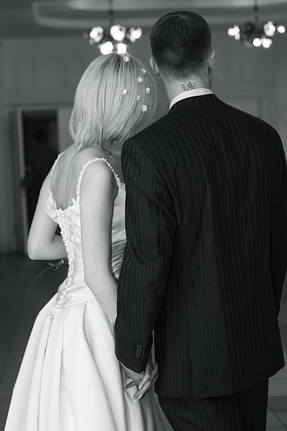 istock Newly-married couple 152022350