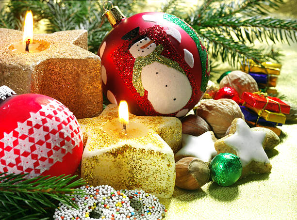 istock Christmas Candles & Baubles 152023854