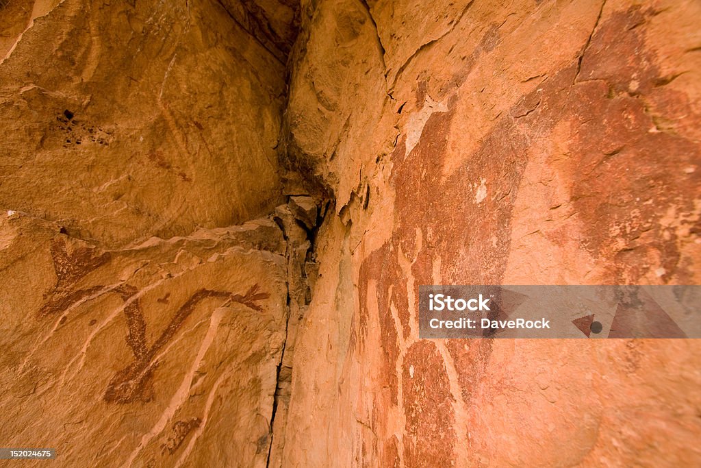 Pictogrammes de serpent Gulch - Photo de Antique libre de droits