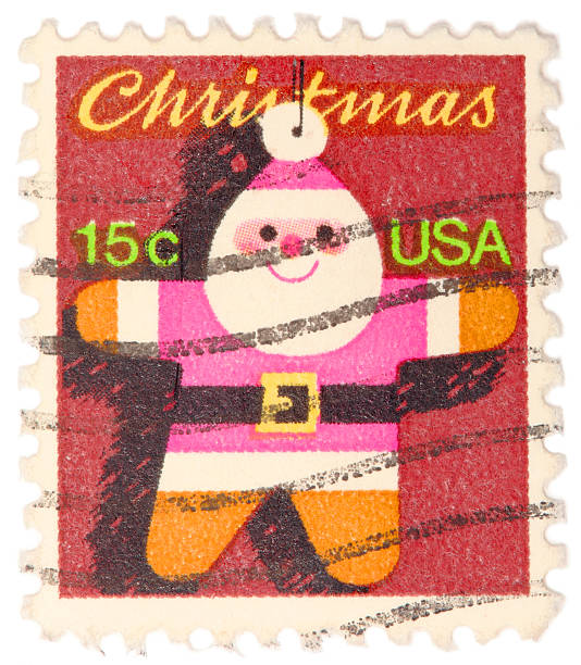 istock Christmas USA 15 cents Stamp 152025327