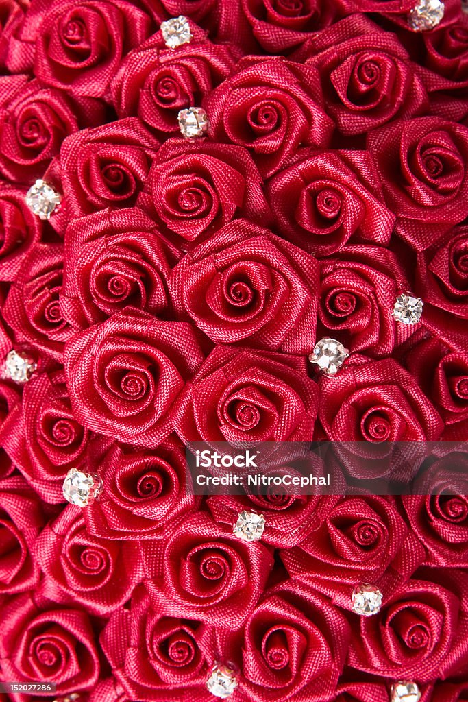 artificial red roses Big bunch of artificial red roses, background Artificial Stock Photo