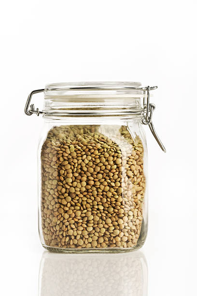 lentils stock photo