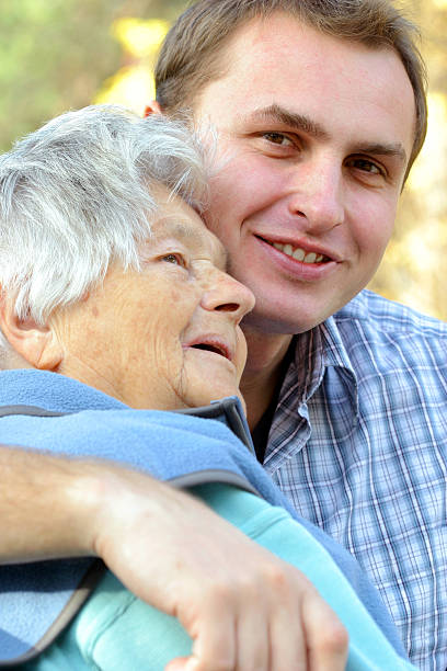 istock Grandmother and grandson 152027562
