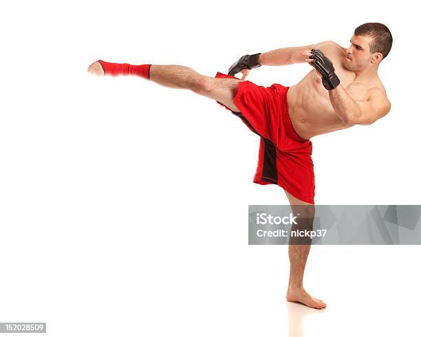 Mma Fighter Stockfoto und mehr Bilder von Asiatischer Kampfsport - Asiatischer Kampfsport, Athlet, Boxen - Sport