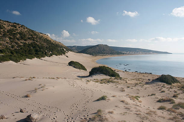 Sand dune - Karpazi stock photo