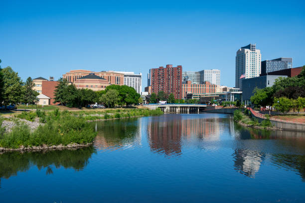 istock Zumbro River Flows through Downtown Rochester, Minnesota 1520289723