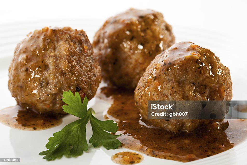 Asado meatballs - Foto de stock de Albóndiga libre de derechos