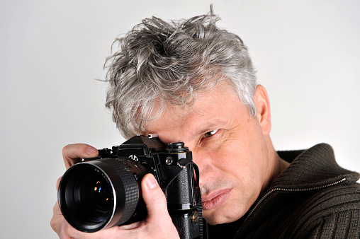 Male with camera