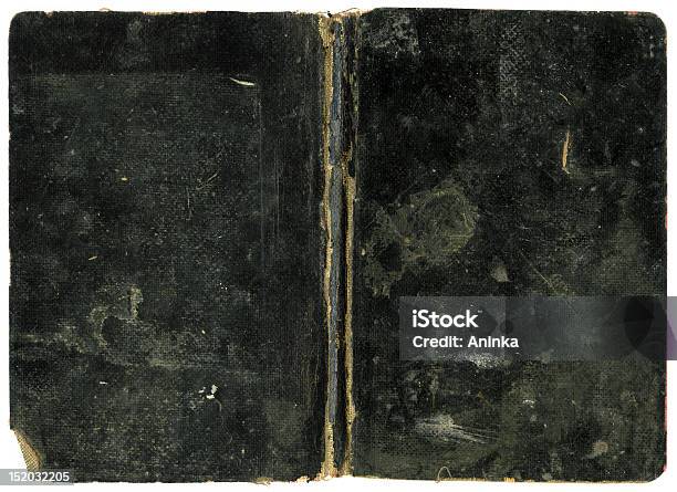 Old Open Book Stock Photo - Download Image Now - Book Cover, Open, Note Pad