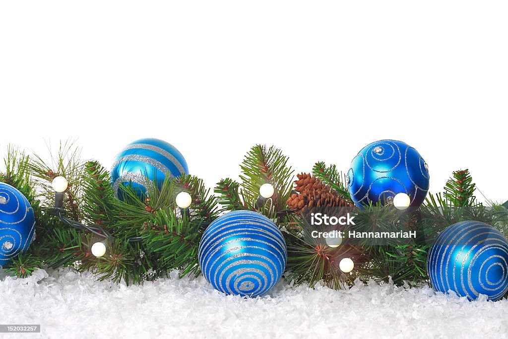 Natal fronteira na Zona Azul. - Foto de stock de Azul royalty-free