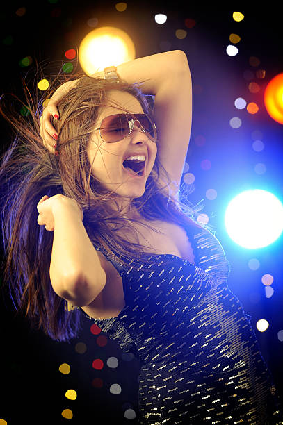 istock Beautiful woman dancing 152033436