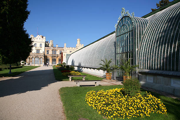 istock Historical Greenhouse by the castle Lednice 152033452