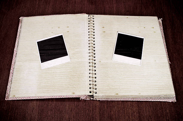 istock Instant photos in the old album 152037549