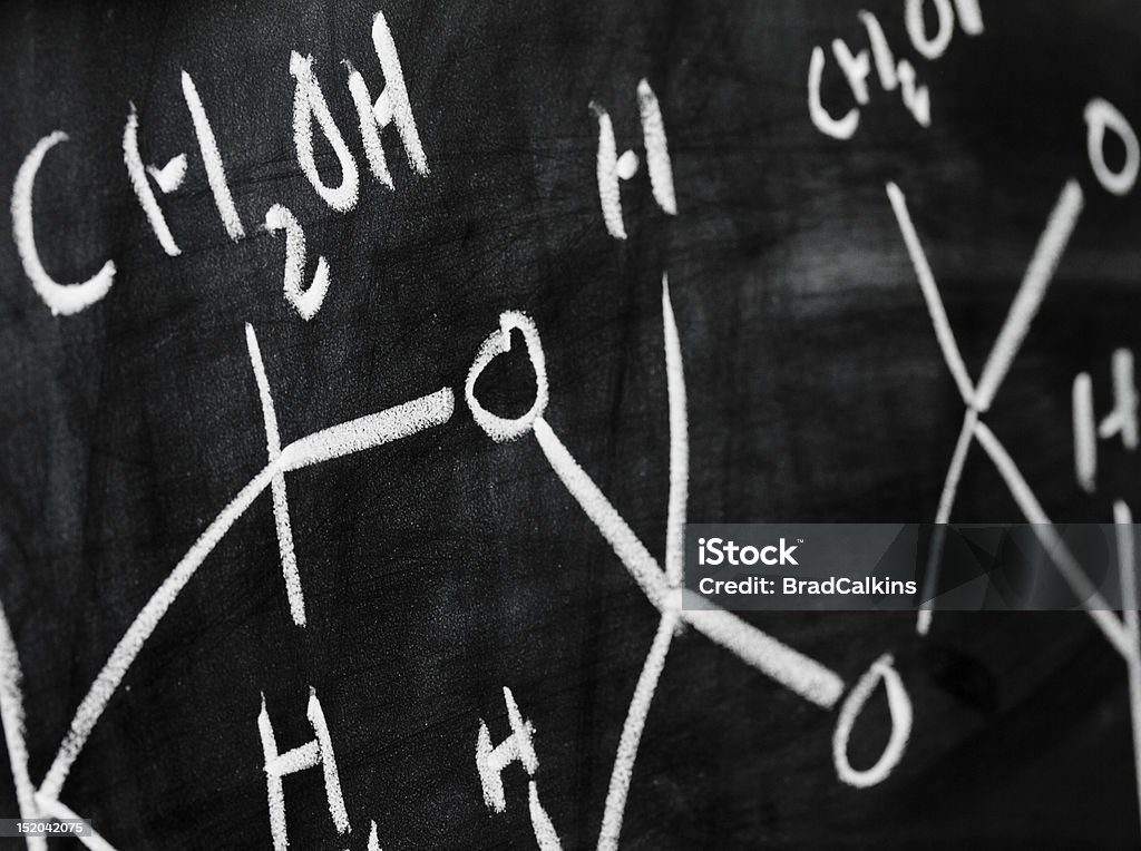 Estructura Molecular - Foto de stock de Clase de quimica libre de derechos