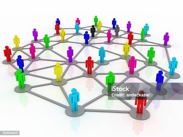 ビジネスネットワーク社会グループ - 企業組織図のストックフォトや画像を多数ご用意 - 企業組織図, 3D, つながり