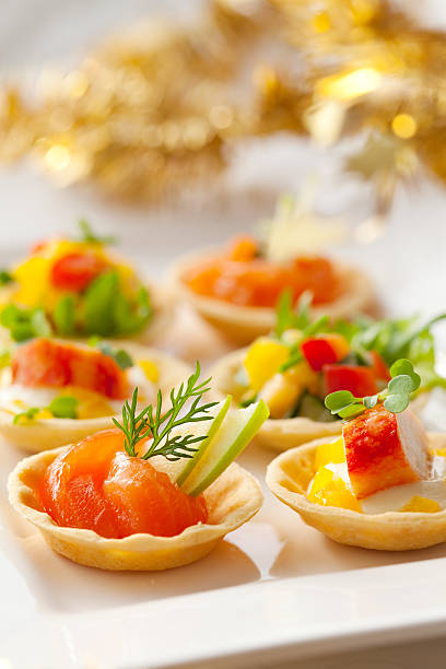 istock Filled savory tartlet appetizers for the holidays 152049661