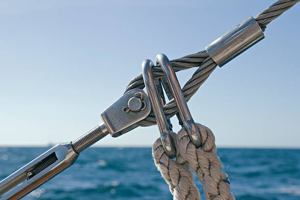 istock Detail of sailboat rigging 152049771