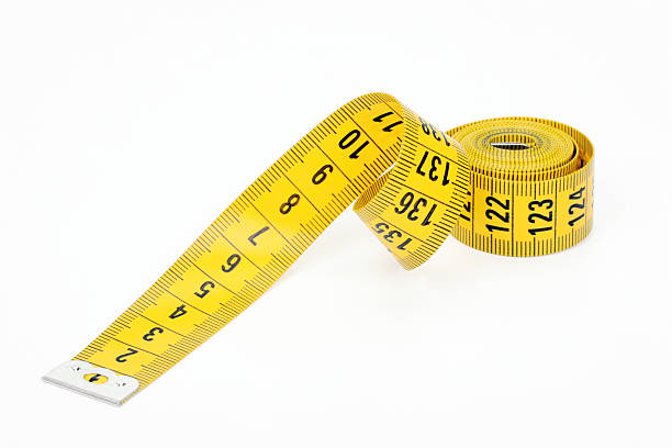 istock Measured tape of yellow color 152049801