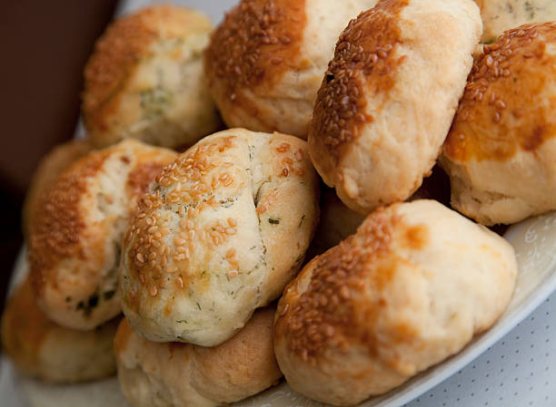 little dill pastries stock photo