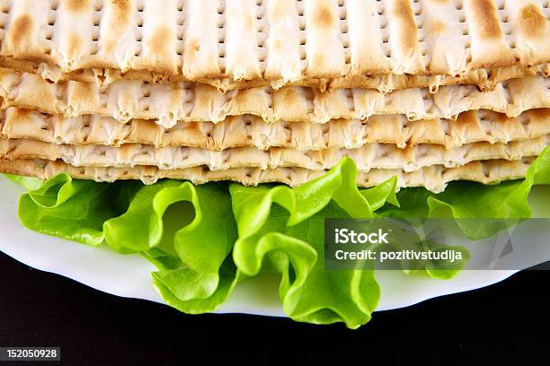 Matza - Fotografie stock e altre immagini di Alimentazione sana - Alimentazione sana, Cibo, Colore verde