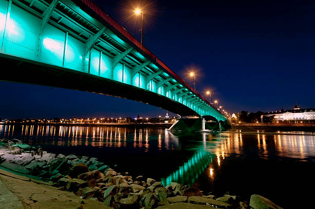 istock Night panorama of Warsaw 152057889