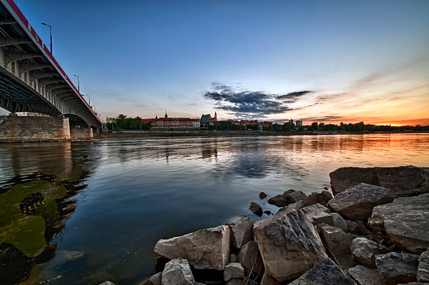 istock Panorama of Warsaw during sundown 152058126