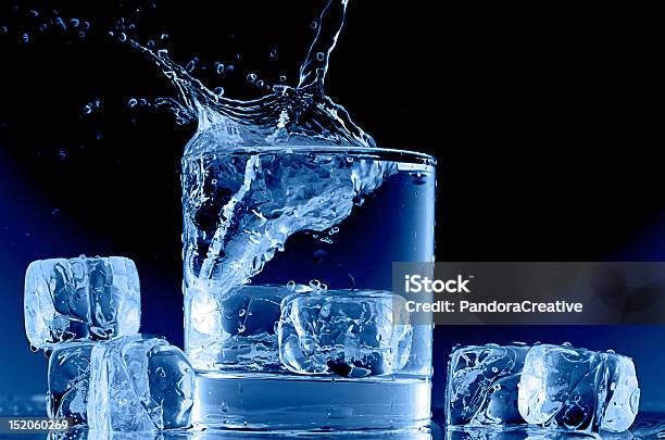 Ice Cold Drink Splash Stock Photo - Download Image Now - Cold Drink, Drink, Drinking Water