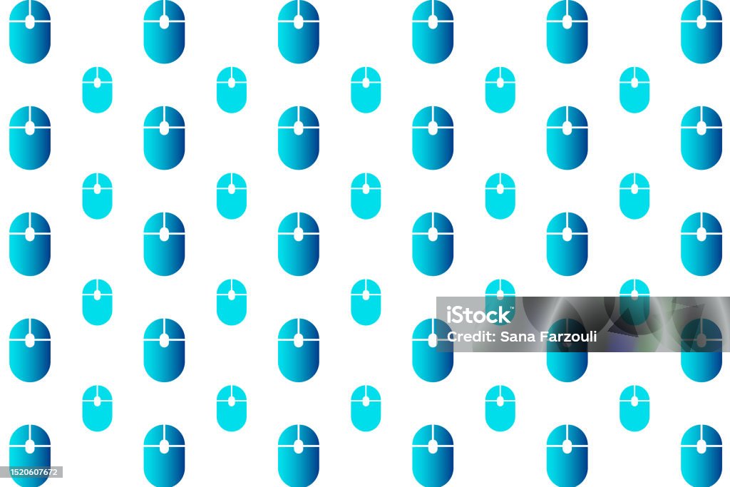 Computer's Mouse Pattern Background Abstract Computer Mouse Pattern Background Stock Illustration ...