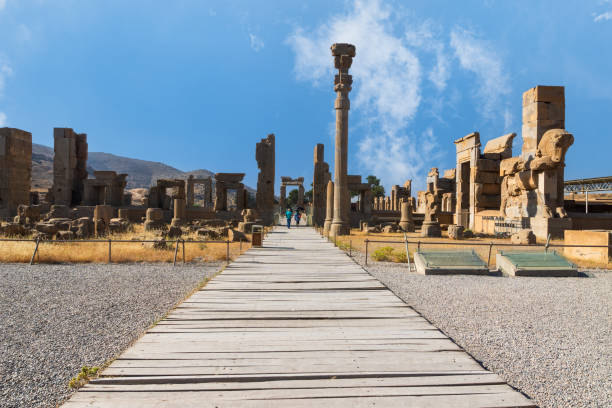 Persepolis, an ancient city near Shiraz, Iran Persepolis archaeological site near Shiraz, Iran. persian empire stock pictures, royalty-free photos & images